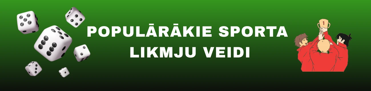 sporta likmju veidi
