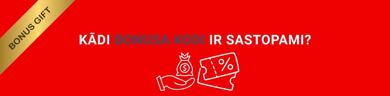 kādi bonusa kodi pastāv