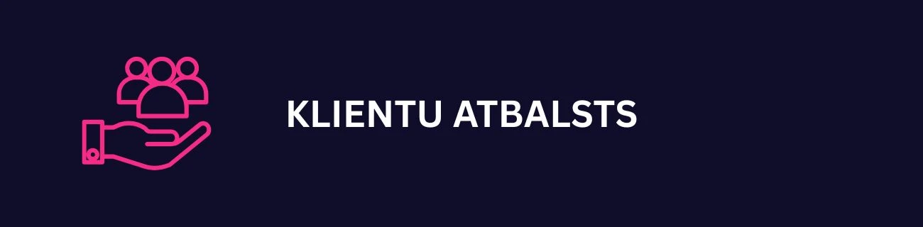 NV kazino klientu atbalsts