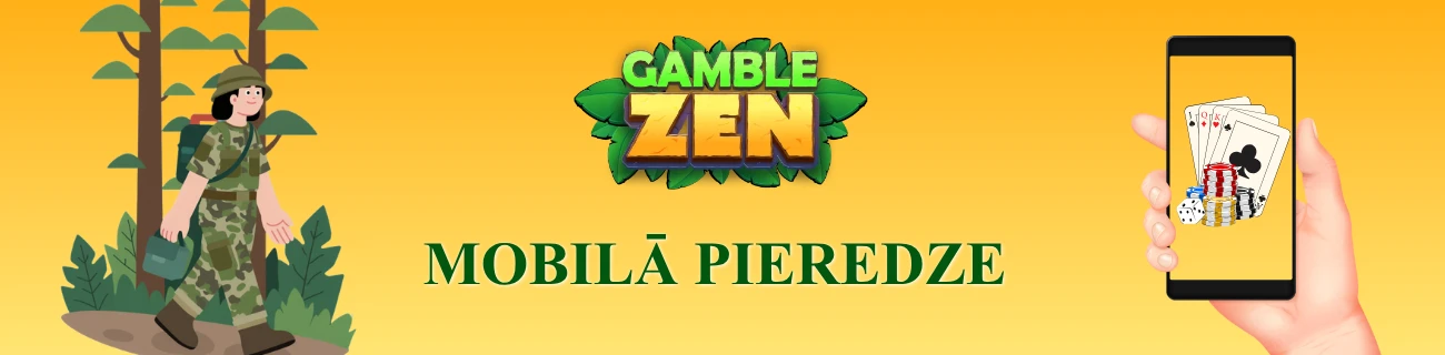 gamblezen Mobilā pieredze